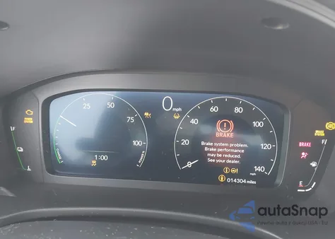 2025 Honda Civic Hybrid Sport/Sport Touring z USA, uszkodzony, nr VIN 2HGFE4F83SH350903